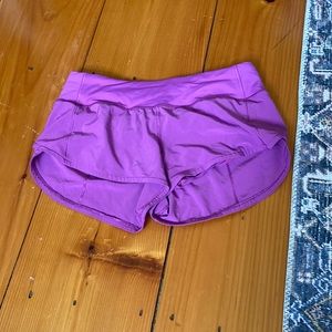 Speed Up Low Rise Lined Shorts